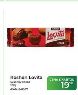 Tamda Foods Roshen Lovita sušenky cocoa nabídka