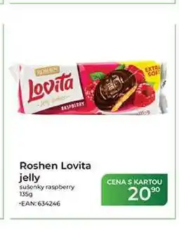 Tamda Foods Roshen Lovita jelly sušenky raspberry nabídka