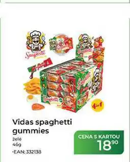 Tamda Foods Vidas spaghetti gummies zelé nabídka