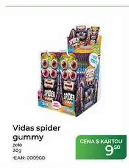 Tamda Foods Vidas spider gummy želé nabídka