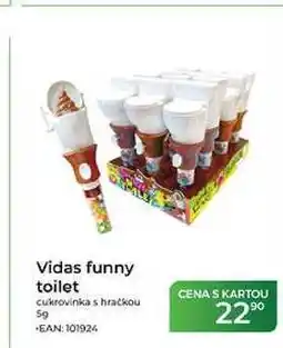 Tamda Foods Vidas funny toilet cukrovinka s hračkou nabídka