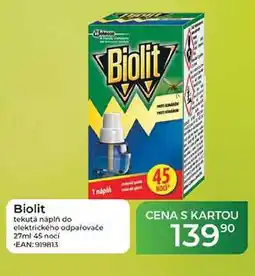 Tamda Foods Biolit 45 1 náplň NOC Biolit tekutá náplň do elektrického odpařovače 27ml 45 nocí nabídka