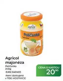 Tamda Foods Agricol majonéza Poličanka nabídka