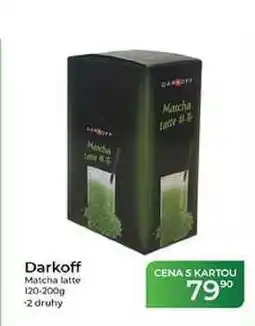 Tamda Foods Darkoff Matcha latte nabídka