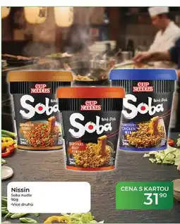 Tamda Foods Nissin Soba nudle nabídka