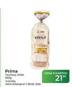 Tamda Foods Prima Toustový chléb nabídka