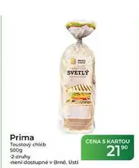 Tamda Foods Prima Toustový chléb nabídka