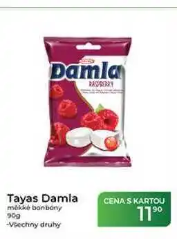 Tamda Foods Tayas Damla měkké bonbóny nabídka