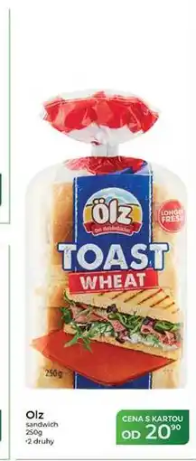 Tamda Foods Olz sandwich nabídka
