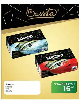 Tamda Foods Bassta Sardinky nabídka