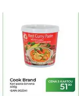 Tamda Foods Cook Brand Kari pasta červená nabídka