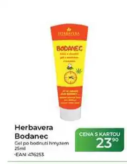 Tamda Foods Herbavera Bodanec Gel po bodnuti hmyzem nabídka