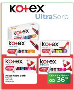 Tamda Foods Kotex Ultra Sorb tampony 16ks, 32ks nabídka