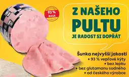 Billa Šunka nejvyšší jakosti nabídka