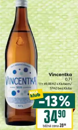 Billa Vincentka nabídka