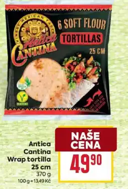 Billa Antica Cantina Wrap tortilla nabídka