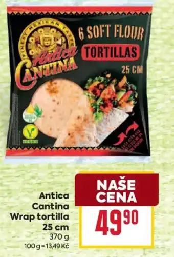 Billa Antica Cantina Wrap tortilla nabídka