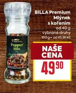 Billa BILLA Premium Mlýnek s kořením nabídka