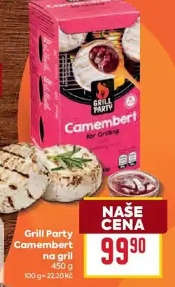 Billa Grill Party Camembert na gril nabídka