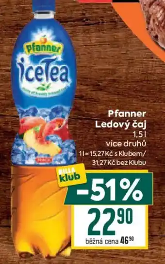 Billa Pfanner Ledový čaj nabídka