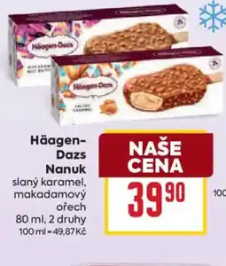 Billa Häagen- Dazs Nanuk nabídka