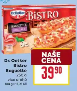 Billa Dr. Oetker Bistro Baguette nabídka