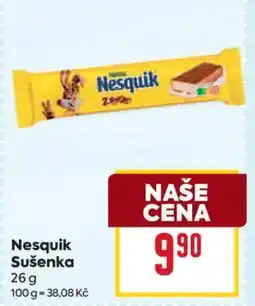Billa Nesquik Sušenka nabídka