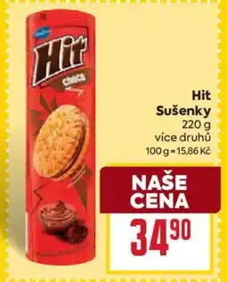 Billa Hit Sušenky nabídka