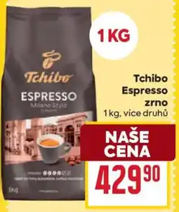 Billa Tchibo Espresso zrno nabídka