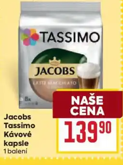 Billa Jacobs Tassimo Κάνονέ kapsle nabídka