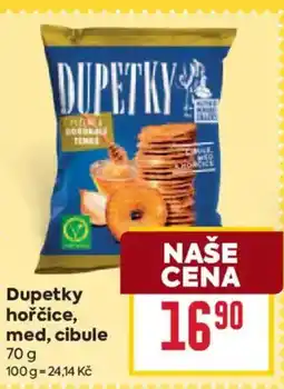 Billa Dupetky hořčice, med, cibule nabídka