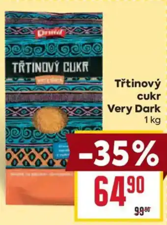 Billa Třtinový cukr Very Dark nabídka