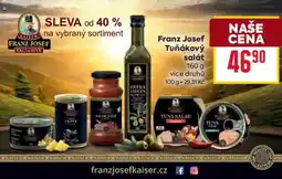 Billa Franz Josef Tuňákový salát nabídka