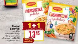 Billa Maggi polévka nabídka