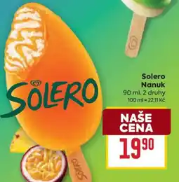Billa Solero Nanuk nabídka