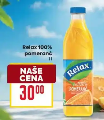 Billa Relax 100% pomeranč nabídka