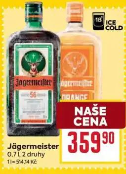 Billa Jägermeister nabídka
