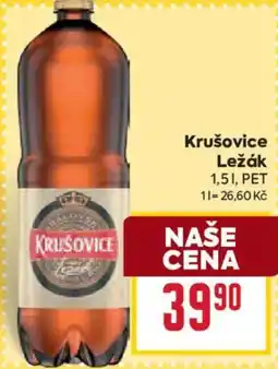 Billa Krušovice Ležák nabídka