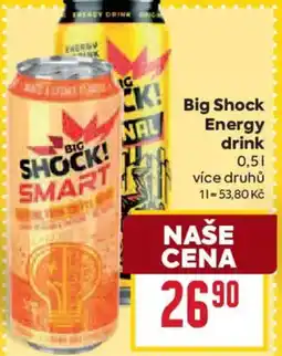 Billa Big Shock Energy drink nabídka