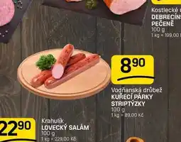 Flop KUŘECÍ PÁRKY STRIPTÝZKY nabídka