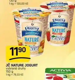 Flop JČ NATURE JOGURT vybrané druhy nabídka