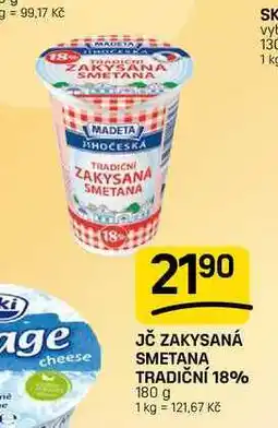Flop JČ ZAKYSANÁ SMETANA TRADIČNÍ 18% nabídka