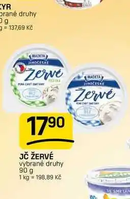 Flop JČ ŽERVÉ vybrané druhy nabídka