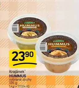 Flop HUMMUS vybrané druhy nabídka