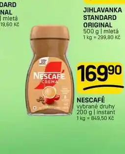 Flop NESCAFÉ vybrané druhy 200 g | instant nabídka
