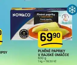 Flop PLNĚNÉ PAPRIKY V RAJSKÉ OMÁČCE nabídka
