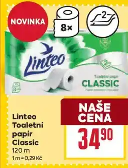 Billa Linteo Toaletní papír Classic nabídka