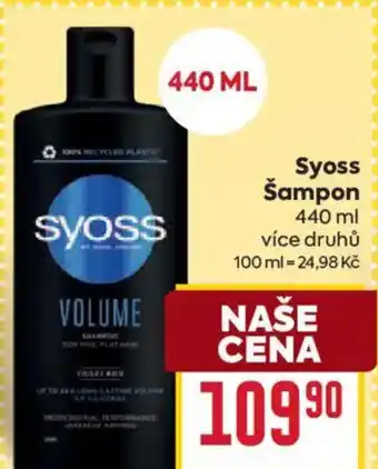 Billa Syoss Šampon nabídka