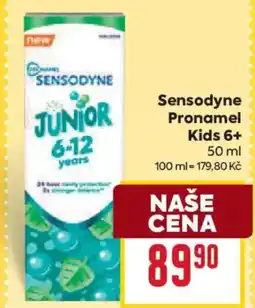 Billa Sensodyne Pronamel Kids 6+ nabídka