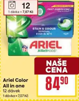 Billa Ariel Color All in one nabídka